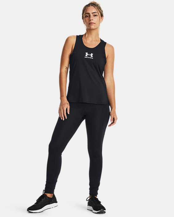 Women's UA Iso-Chill Wild Tank in Black image number 2